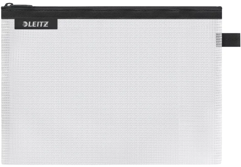 LEITZ Zipbeutel Traveller WOW 4025 M 170 x 240 mm transparent/schwarz