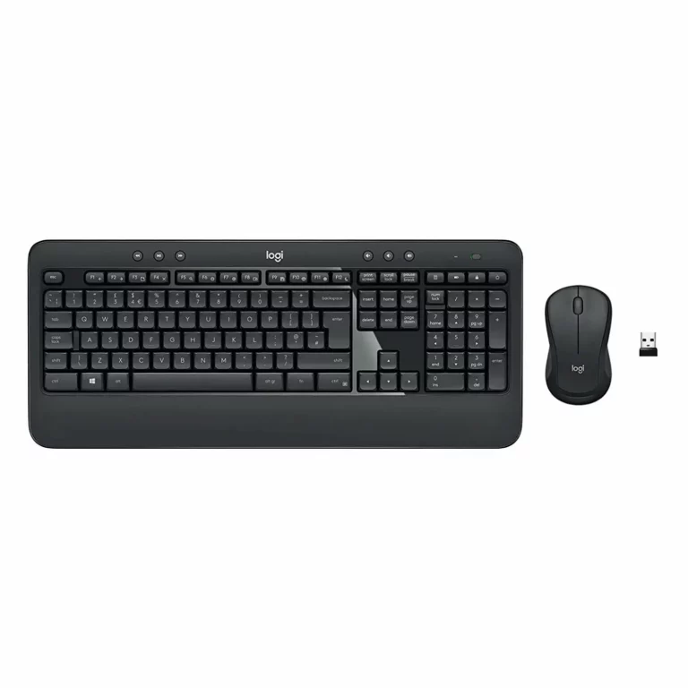 LOGITECH Desktop Set MK540 Maus und Tastatur kabellos schwarz