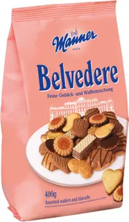 MANNER Gebäck- und Waffelmischung Belvedere 400 g