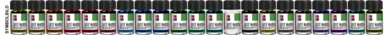 MARABU Marmorierfarbe easy marble Set 20x 15 ml farbig sortiert