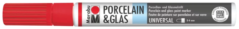 MARABU Porzellan- u. Glasmalstift 2 - 4 mm kirschrot