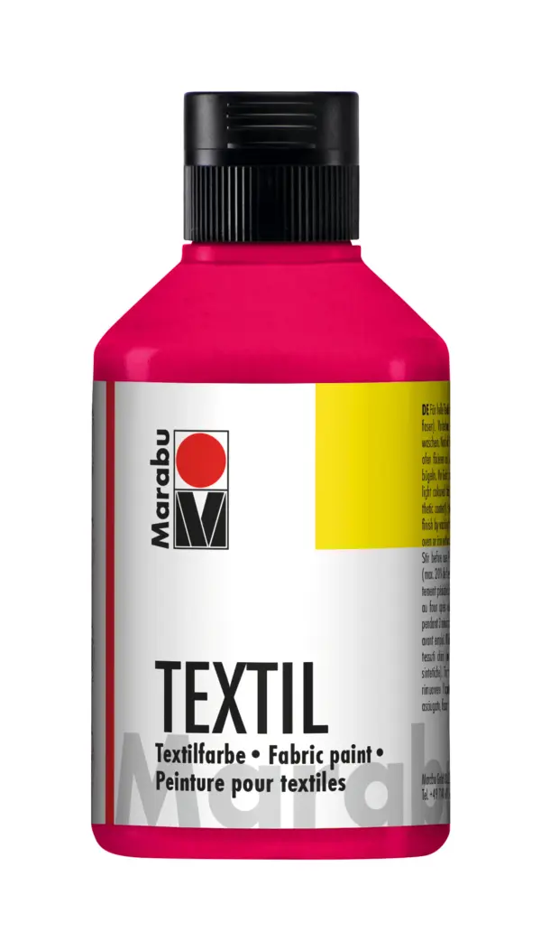 MARABU Stoffmal- u. Druckfarbe Textil 250 ml rot