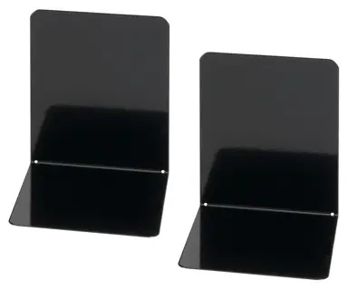 MAUL Buchstütze breit 2 Stück schwarz