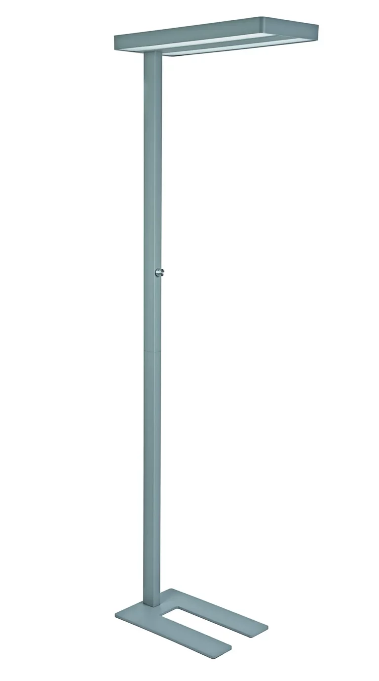 MAUL LED-Standleuchte MAULjaval dimmbar silber