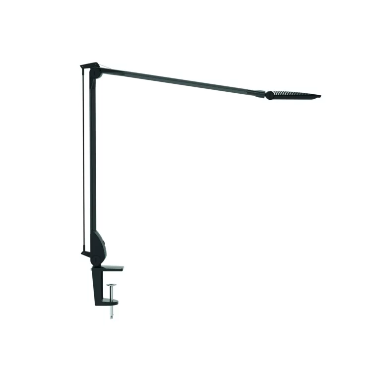 MAUL LED-Tischleuchte MAULoptimus mit Klemmfuß dimmbar colour vario anthrazit