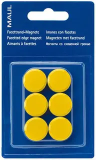 MAUL Magnet Facettenrand 6 Stück Ø 20 mm 0