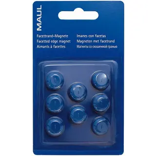 MAUL Magnet Facettenrand 8 Stück Ø 15 mm 0