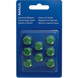 MAUL Magnet Facettenrand 8 Stück Ø 15 mm 0