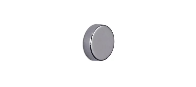 MAUL Neodym-Magnet 10 Stück Ø 10 x 3 mm silber