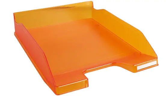 MULTIFORM Briefablage Combo für A4/C4 orange transparent