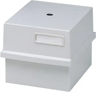 MULTIFORM Karteikasten 56240D DIN A6 inkl. Trennplatte grau