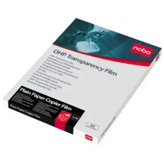NOBO Kopierfolien 100 Stück DIN A4 120 µm transparent