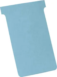 NOBO T-Karte 20030 100 Stück Index 3 blau