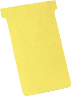 NOBO T-Karte 20030 100 Stück Index 3 gelb