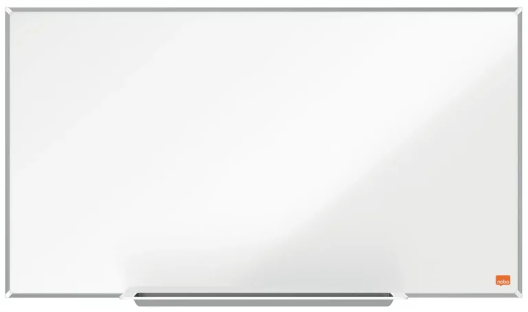 NOBO Whiteboard Impression Pro Widescreen mit Emailleoberfläche 71 x 40 cm (32") weiß