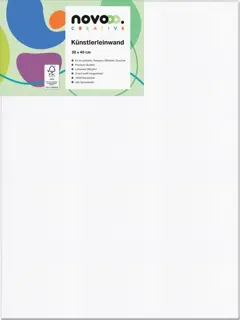 NOVOOO CREATIVE Keilrahmen 314146 30 x 40 cm weiß