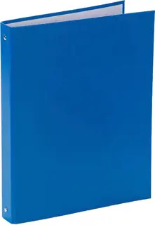 NOVOOO Ringmappe DIN A4 4 Ringe Ø 30 mm blau