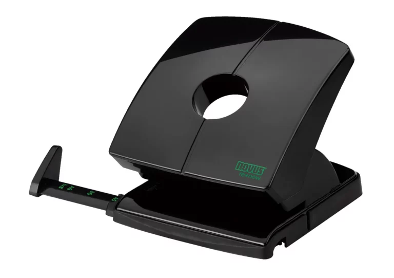 NOVUS Bürolocher B230 re+new 30 Blatt schwarz