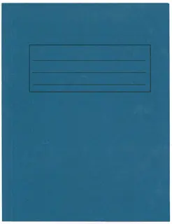 OFFICIO Flügelmappe 517 aus Karton DIN A4 dunkelblau