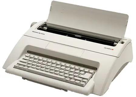OLYMPIA Schreibmaschine Carrera deLuxe