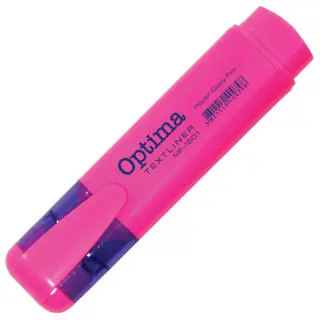 OPTIMA Textmarker Keilspitze 1-5 mm rosa