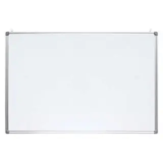 OPTIMA Weißwandtafel inkl. Stiftablage 90 x 60 cm magnetisch weiß