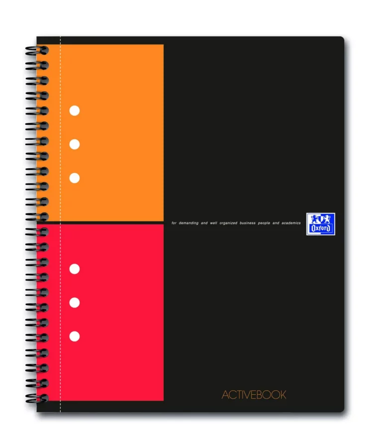 OXFORD Collegeblock Activebook A5+ 80 Blatt liniert