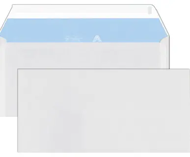 ÖKI Kuvert Prime C6/5-ÖF/PRI100 500 Stück DIN C6/5 mit Haftstreifen ohne Fenster 100g/m² hochweiß
