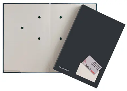 PAGNA Unterschriftsmappe 24205 A4 20 Fächer schwarz