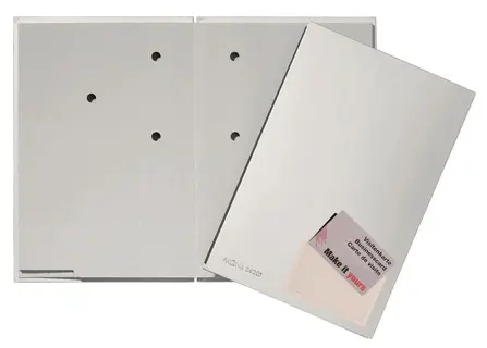 PAGNA Unterschriftsmappe 24205 A4 20 Fächer silber