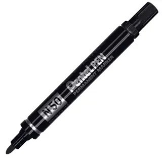 PENTEL Permanentmarker N50 mit Rundspitze 2 mm schwarz