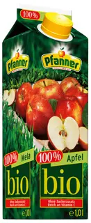 PFANNER Apfelsaft Bio Tetra-Pak 1 Liter