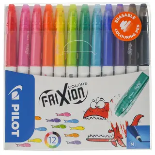 PILOT Filzstifte 4144 Frixion Color 12 Stück mehrere Farben