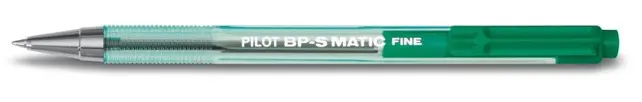 PILOT Kugelschreiber BPS Matic mit Druckmechanik F grün