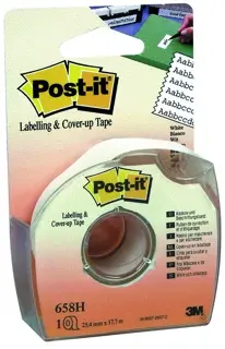 POST-IT® Abdeck- und Beschriftungsband 658H im Handabroller 25