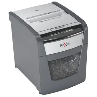 REXEL Aktenvernichter Optimum AutoFeed+ 50X Partikelschnitt 4x28 mm