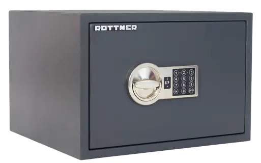 ROTTNER Möbeltresor Powersafe 300EL mit Elektronikschloss 24 Liter anthrazit