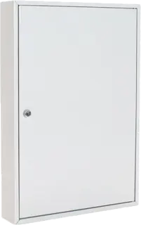 ROTTNER Schlüsselschrank S100 mit Zylinderschloss für 100 Schlüssel lichtgrau
