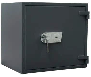 ROTTNER Wertschutzschrank Galaxy Fire 60 IT/Doppelbart-Hochsicherheitsschloss 98 Liter graphitgrau