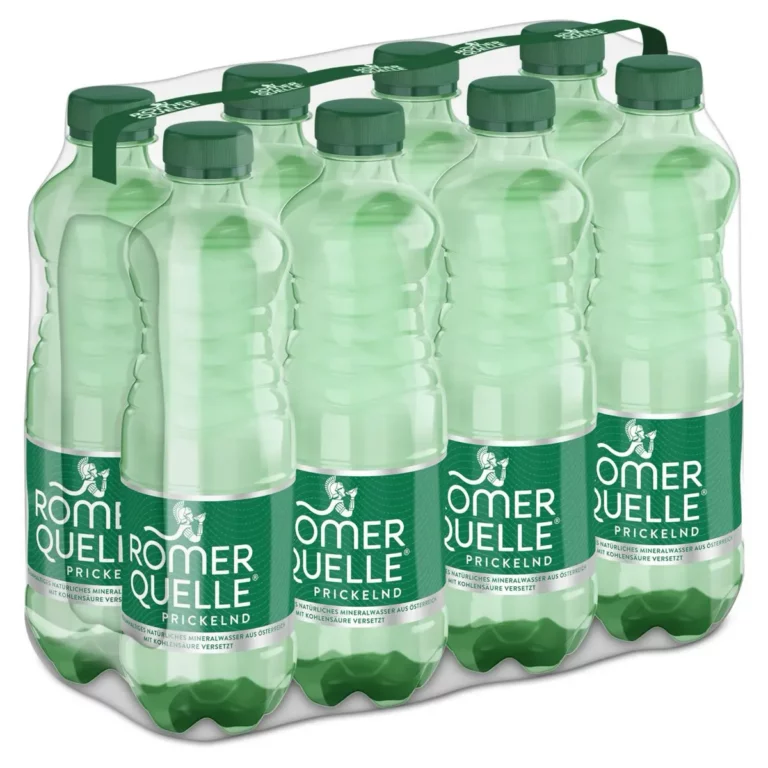 RÖMERQUELLE Mineralwasser prickelnd 8 Flaschen à 0