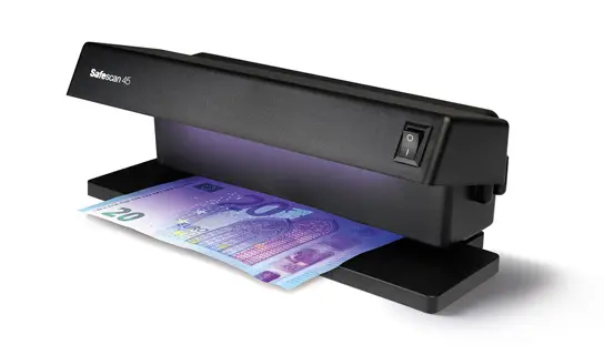 SAFESCAN UV-Geldscheinprüfgerät 45 schwarz