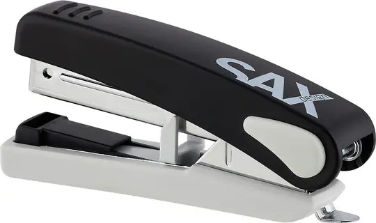 SAX Flachhefter 519 Flat Clinch für 20 Blatt schwarz