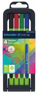 SCHNEIDER Fineliner 191094 Line-Up 4 Stück 0