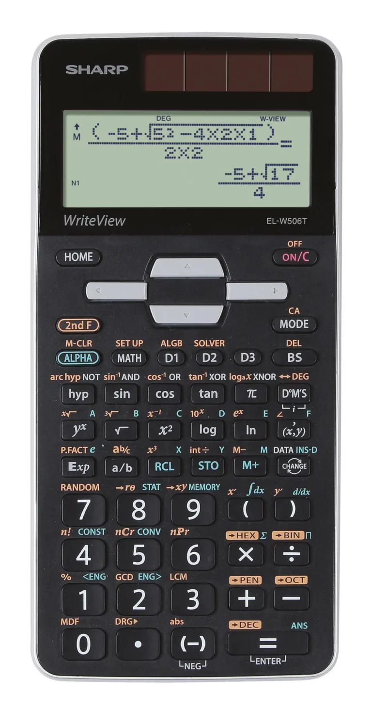 SHARP Taschenrechner EL-W506T-GY