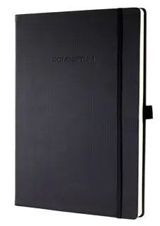 SIGEL Notizbuch Conceptum CO111 mit Hardcover A4 kariert schwarz
