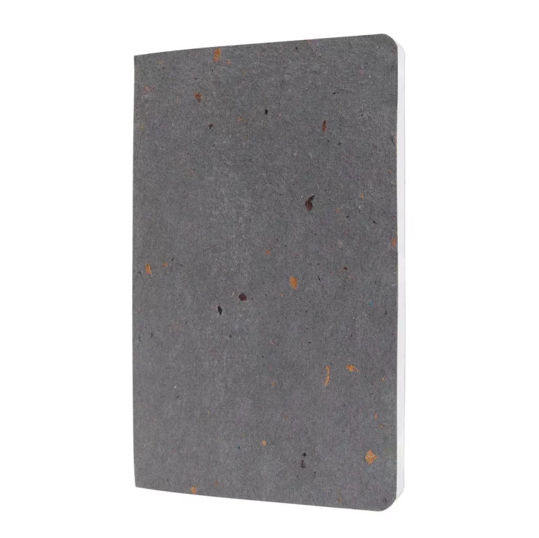 SIGEL Notizbuch Re-Up DIN A5 100 g/m² 100 Blatt kariert mit Softcover dunkelgrau
