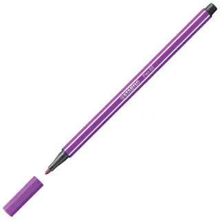 STABILO Filzstift Pen 68 mit Rundspitze 1 mm lila