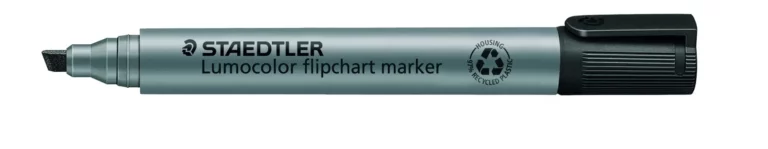 STAEDTLER Flipchartmarker Lumocolor® 356 mit Keilspitze 2-5 mm schwarz