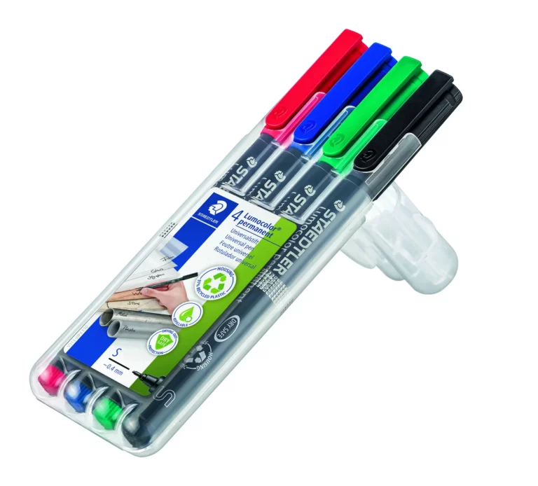 STAEDTLER OHP-Stift Lumocolor® 313WP4 permanent 4 Stück 0