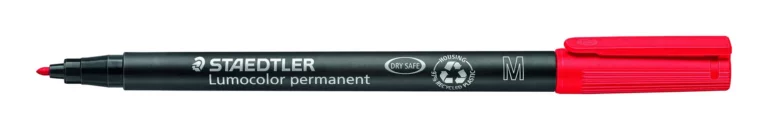 STAEDTLER OHP-Stift Lumocolor® 317 permanent M 1 mm rot